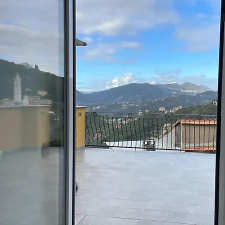 Magico Appartamento In Liguria Vista Mare Cogorno Exterior foto