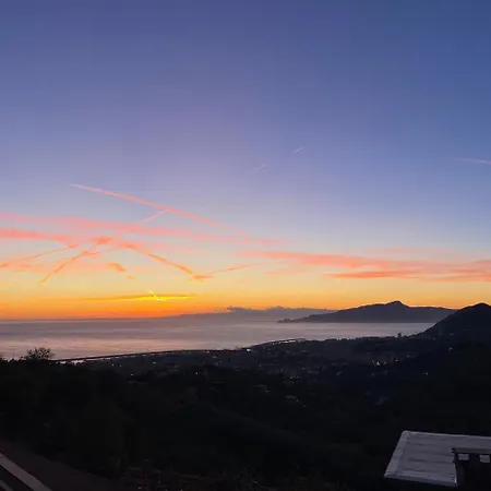 Magico Appartamento In Liguria Vista Mare Cogorno Exterior foto